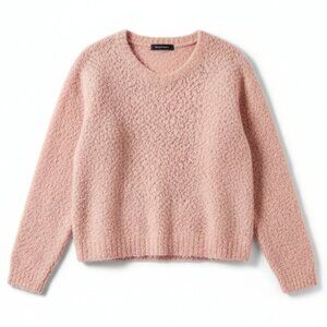 Harper Canyon Pink Fuzzy Sweater Girls XL Cozy Soft Knit Pullover
